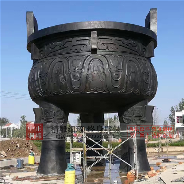 大型鼎雕塑價格